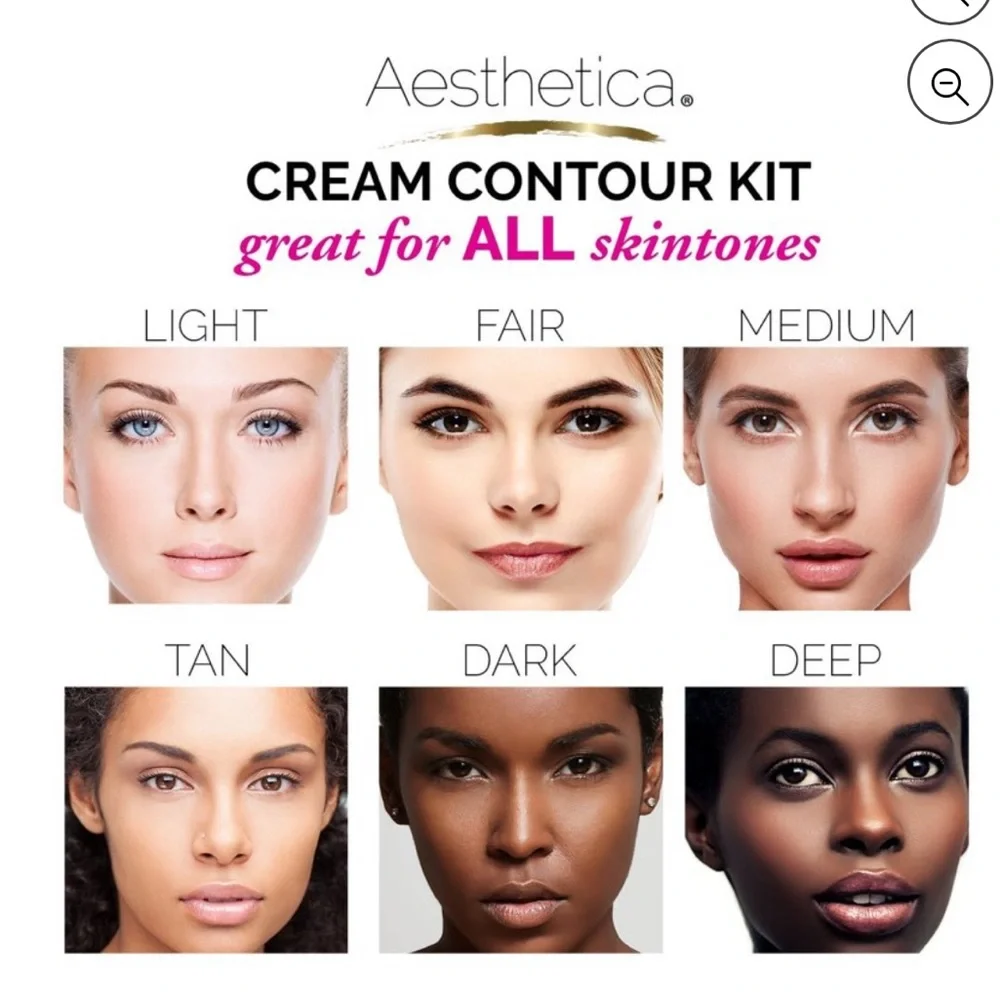 AESTHETICA Cream Contour Kit $40 NIP